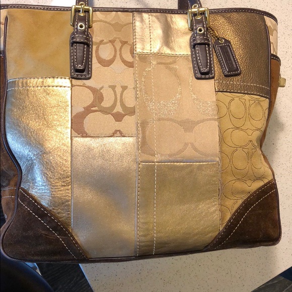 VINTAGE Coach Tote Bag - Picture 4 of 8